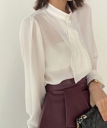 DHOLIC（ディーホリック）の「フェイクパールボウタイウブラウス（シャツ/ブラウス）」