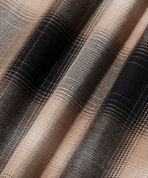 ADAM ET ROPE'（アダムエロペ）の「【BAL/バル】PLAID WIDE MOUNTAIN PANT（その他パンツ・メンズ・ブラウン/ブルー系・2/3）」の16枚目の写真