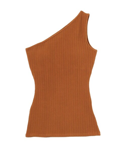 LAGUNAMOON（ラグナムーン）の「カップインワンショルダータンクトップ（タンクトップ・レディース・ホワイト/ブラック/キャメル・F）」の19枚目の写真