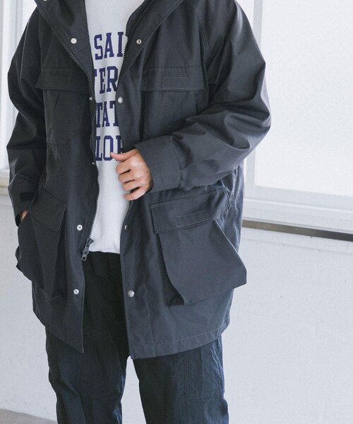URBAN RESEARCH DOORS（アーバンリサーチドアーズ）の「『別注』SIERRA DESIGNS×DOORS　MOUNTAIN PARKA（マウンテンパーカー・メンズ・Blue Gray/Greige/Ink Black・M/L）」の21枚目の写真