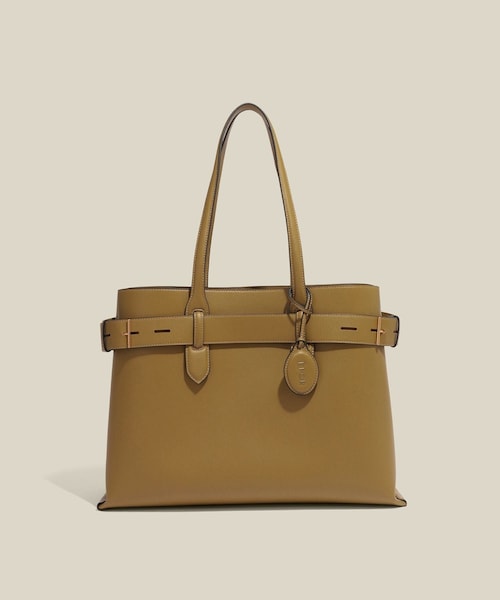ROPE'（ロペ）の「【E'POR】A BAG Large/A4対応・通勤（トートバッグ・レディース・ブラック/ベージュ/チャコール/カラシ・F）」の10枚目の写真
