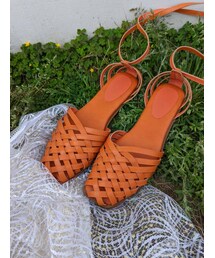 merry jenny | メッシュレースアップshoes(パンプス)