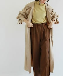 Crisp | ロングジレトレンチコート[c8R3305](トレンチコート)