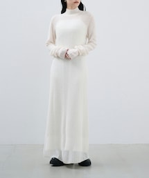 SIWEM | BOUCLE KNIT DRESS(ワンピース)