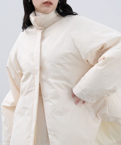 SIWEMダウンジャケット DOWN JACKET 定価9 4万 wjk SEPARATE HOOD SIMPLE DOWN JACKET Sサイズ