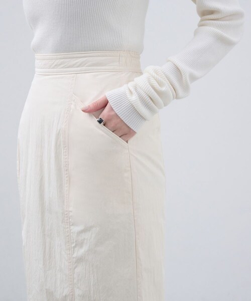 【SIWEM】シウム　PUFFER STRAIGHT SKIRT SIWEM(シウム) ONLINE STORE / PUFFER STRAIGHT SKIRT