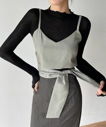 DHOLIC | 2WAYリボンVネックビスチェ(その他トップス)
