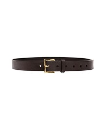 Scquare Buckled Leather Belt