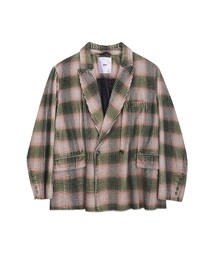 Double-breasted Corduroy Blazer