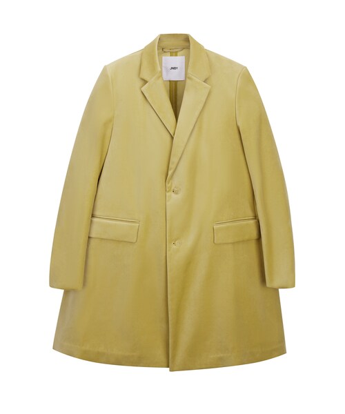 JNBY（ジェーエヌビーワイ）の「Retro Velveteen Jacket（カバーオール・レディース・ブラック/イエロー・36/38/40）」の2枚目の写真