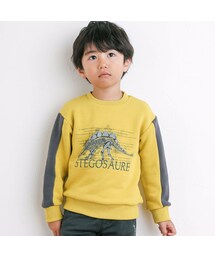 BeBe | ベア裏毛恐竜標本トレーナー(80~150cm)(スウェット)