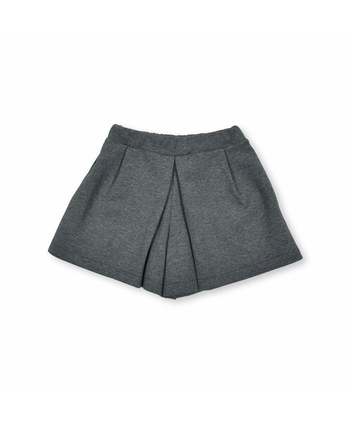 BeBe（ベベ）の「ボンディングタックショートパンツ(90~150cm)（その他パンツ・キッズ・ブルー/グレー・110）」の2枚目の写真