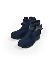 BeBe | リボン付きスウェードブーツ(16~21cm)(ブーティ)