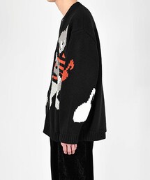LAD MUSICIAN（ラッドミュージシャン）の「ACRYLIC/WOOL INTARSIA KNIT