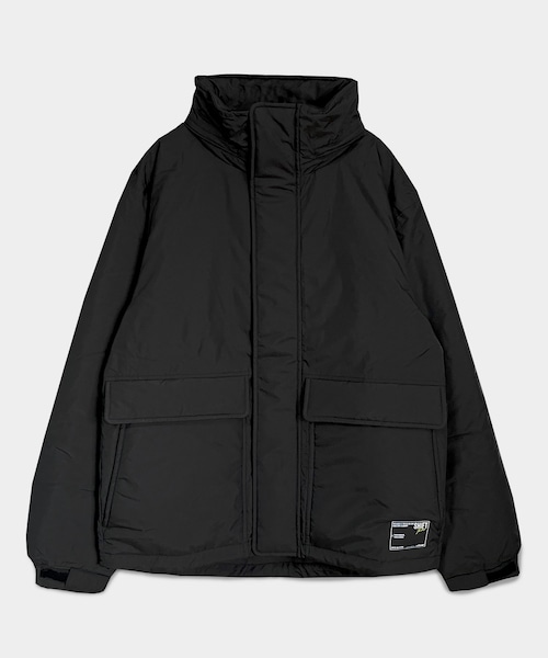 Leyline（レイライン）の「C/M stand neck jkt（ナイロンジャケット・レディース・ブラック/ブラウン/グリーン・M/L/XL）」の4枚目の写真