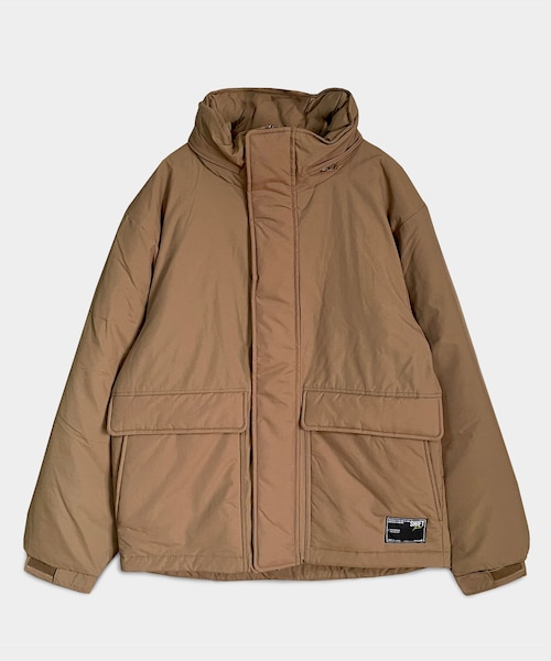 Leyline（レイライン）の「C/M stand neck jkt（ナイロンジャケット・レディース・ブラック/ブラウン/グリーン・M/L/XL）」の2枚目の写真