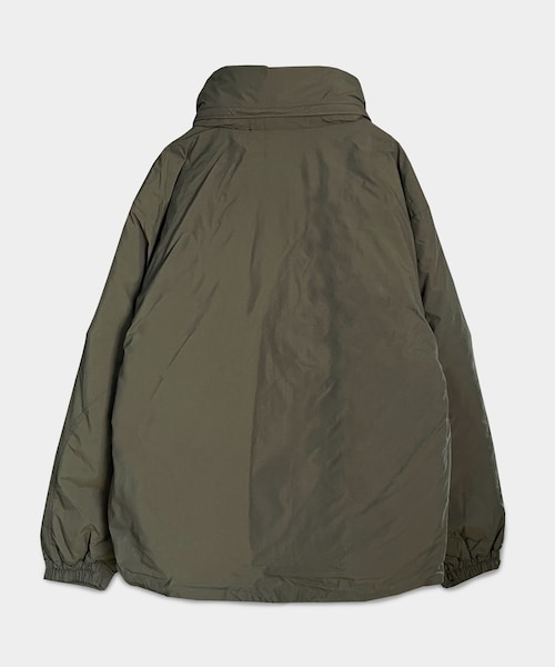 Leyline（レイライン）の「C/M stand neck jkt（ナイロンジャケット・レディース・ブラック/ブラウン/グリーン・M/L/XL）」の8枚目の写真