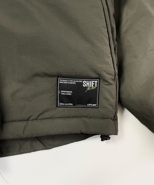Leyline（レイライン）の「C/M stand neck jkt（ナイロンジャケット・レディース・ブラック/ブラウン/グリーン・M/L/XL）」の10枚目の写真