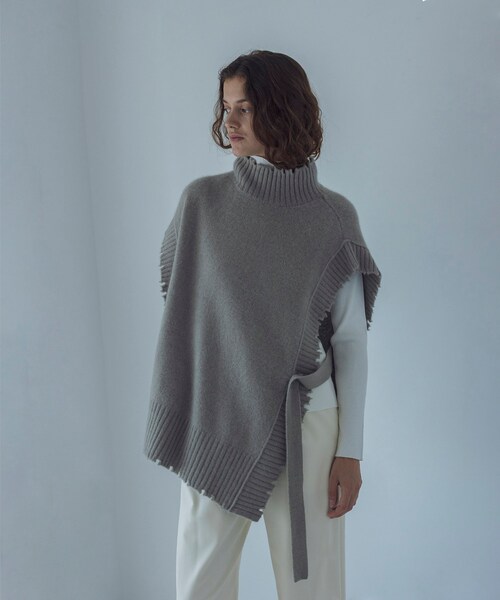DRESSLAVE（ドレスレイブ）の「yak 2way damage turtleneck vest 