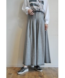 -- | ツイードワイドパンツ(その他パンツ)