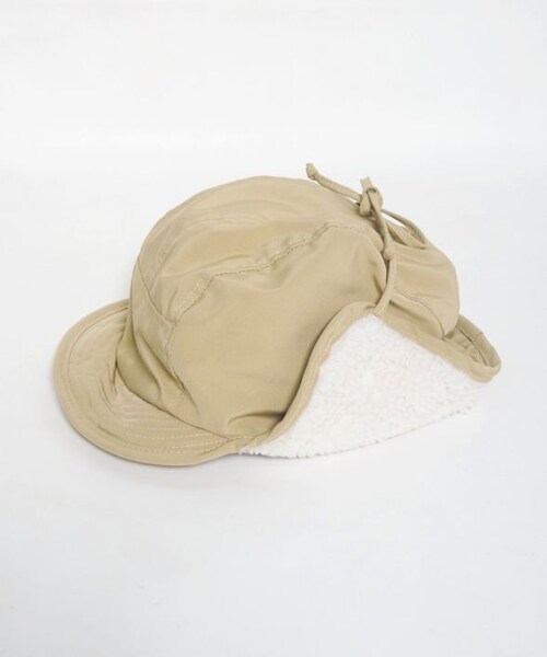 Crisp（クリスプ）の「ボアフライトキャップ[c3wg3304]（キャップ・レディース・ブラック/ブラウン/アイボリー・FREE）」の4枚目の写真