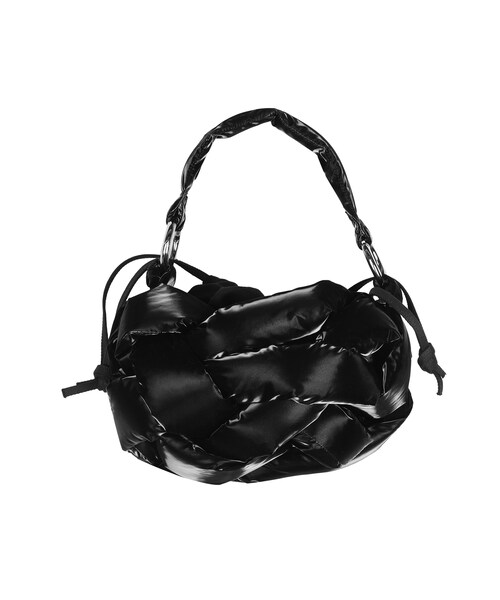 JNBY（ジェーエヌビーワイ）の「Braided Mini Shoulder Bag（ハンドバッグ・レディース・ホワイト/ブラック/ベージュ・ONE SIZE）」の2枚目の写真