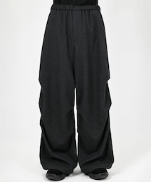 WOOL FLANNEL OVER PANTS