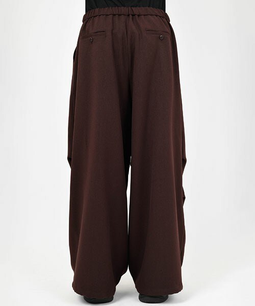 LAD MUSICIAN（ラッドミュージシャン）の「ESTER SERGE OVER PANTS（その他パンツ・レディース・ブラウン・46）」の3枚目の写真