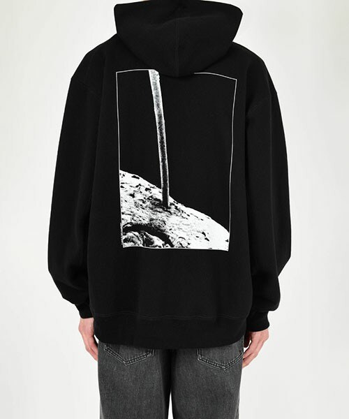 LAD MUSICIAN（ラッドミュージシャン）の「20/10 LOOP BACK CLOTH SLINT×LAD MUSICIAN PULLOVER PARKA（パーカー・レディース・ブラック・46）」の2枚目の写真