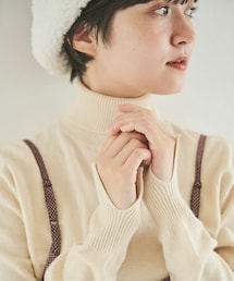 Crisp | タートルスリットスリーブニット[c1R3346](ニット/セーター)