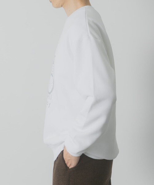 ITEMS URBANRESEARCH（アイテムズ アーバンリサーチ）の「OJISAMPO スウェットトップス（スウェット・メンズ・BIKE WHITE/BIKE BLACK/WALK WHITE/WALK BLACK・M/L）」の19枚目の写真