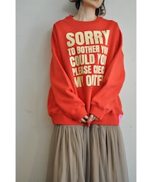 Thomas magpie | ロゴスウェット(スウェット)