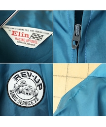 70's Elin RACING APPAREL レーシングジャケット True Vintage Elin Racing Apparel Windbreaker 70s 60s