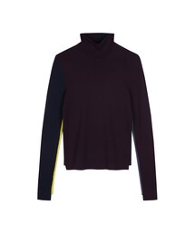 JNBY | Spliced Ribbed High-neck Sweater(ニット/セーター)