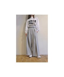 -- | ウールタックパンツ(その他パンツ)