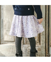 BeBe | ベロアフラワーワルツスカート(100~150cm)(スカート)