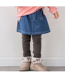 SLAP SLIP | ウサギフェイスパッチ付スカッツ(80~130cm)(スカート)