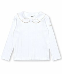 SLAP SLIP | ビッグリボンカラー長袖Tシャツ(80~130cm)(Tシャツ/カットソー)