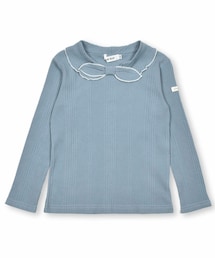 SLAP SLIP | ビッグリボンカラー長袖Tシャツ(80~130cm)(Tシャツ/カットソー)