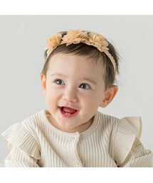 SLAP SLIP BABY | フワフワシフォンお花カチュームベビー(44~54cm)(その他ベビーウェア)