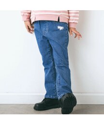 SLAP SLIP | らくのび裏起毛デニムツイルフレアパンツ(80~130cm)(その他パンツ)