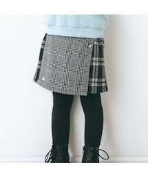 SLAP SLIP | 【お揃い】チェック柄フラップ付スカパン(90~130cm)(その他パンツ)