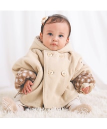 SLAP SLIP | フード付きPコート風フリースマントベビー(50~90cm)(その他ベビーウェア)