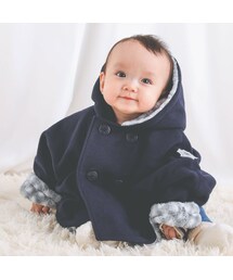 SLAP SLIP | フード付きPコート風フリースマントベビー(50~90cm)(その他ベビーウェア)