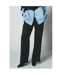 AULA Contrast Denim Pants