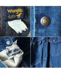 USA製　ヴィンテージ wrangler デニムジャケット ブランケット　藤井風 USA製 ヴィンテージ wrangler デニムジャケット ブランケット
