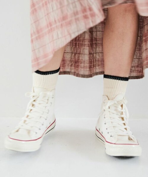 Crisp（クリスプ）の「ラインリブソックス[c3R3320]（ソックス/靴下）」 WEAR