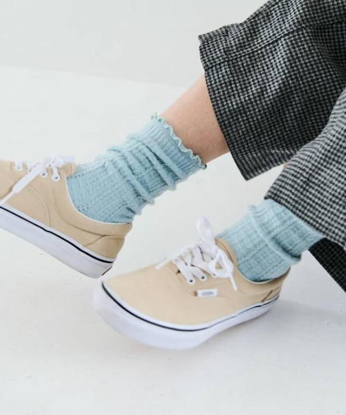 Crisp（クリスプ）の「メロウワッフルソックス[c3R3400]（ソックス/靴下）」 WEAR