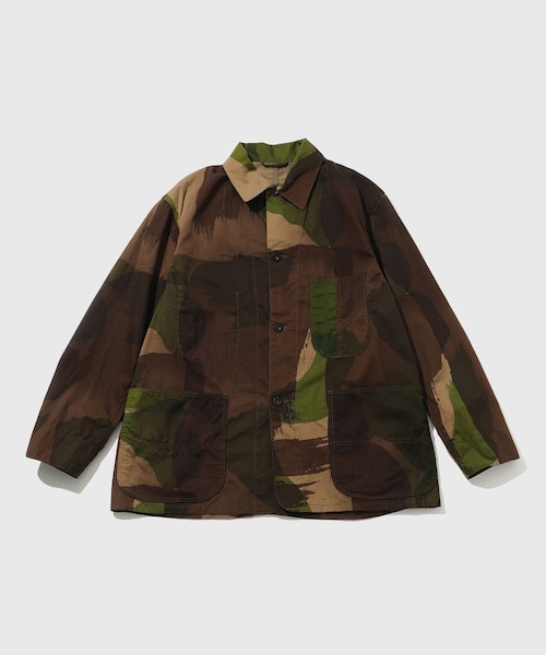 ADAM ET ROPE'（アダムエロペ）の「【blurhms/ブラームス】Brush Storoke Camo Coverall（カバーオール・メンズ・グリーン系・3/4）」の3枚目の写真