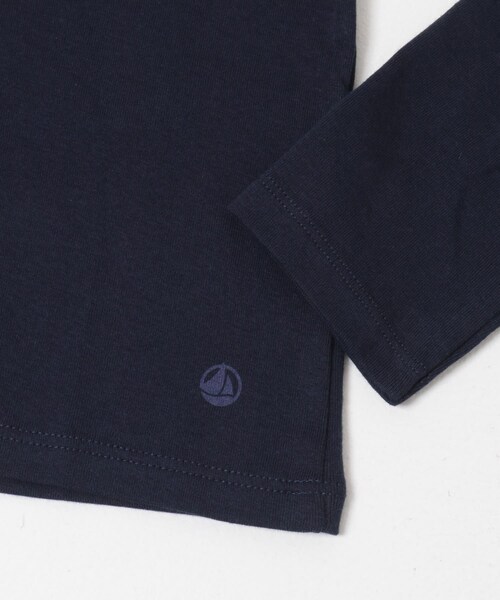 URBAN RESEARCH DOORS（アーバンリサーチドアーズ）の「PETIT BATEAU　クルーネック長袖Tシャツ（Tシャツ/カットソー・レディース・ECUME/BLACK/SMOKING・M）」の10枚目の写真